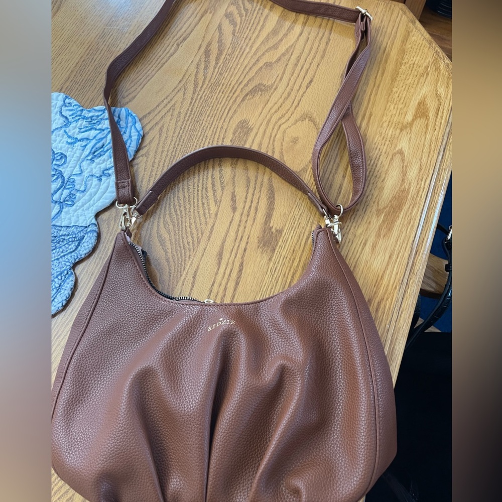 Chocolate Brown Hobo Bag with Slouchy Design